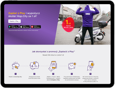 Jak zacząć korzystać ze skutera elektrycznego Hop.City