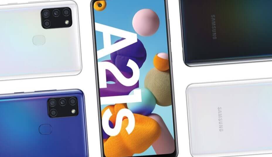 Samsung Galaxy A21s kompaktowy smartfon z serii A