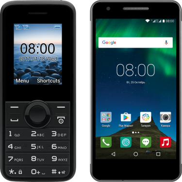 Philips Xenium X588 + Xenium E106