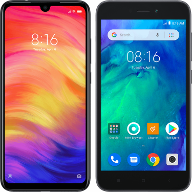 Xiaomi Redmi Note 7 + Redmi Go