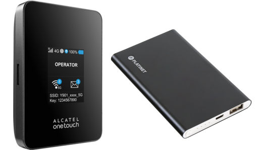 Alcatel Y901 (kat. 6) + powerbank