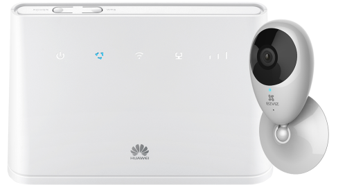 Huawei B311 + kamera EZVIZ Mini O