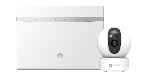 Huawei B525 + kamera EZVIZ ez360