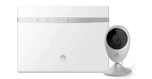 Huawei B525 + kamera EZVIZ Mini O