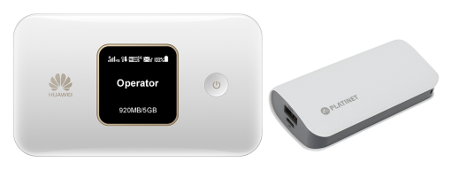 Huawei E5785 (kat. 6) + powerbank