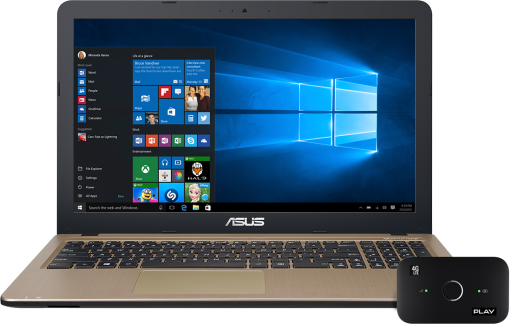 Asus R540 + router E5573 LTE