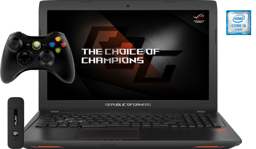 ASUS ROG GL553 i5 + modem + pad X360