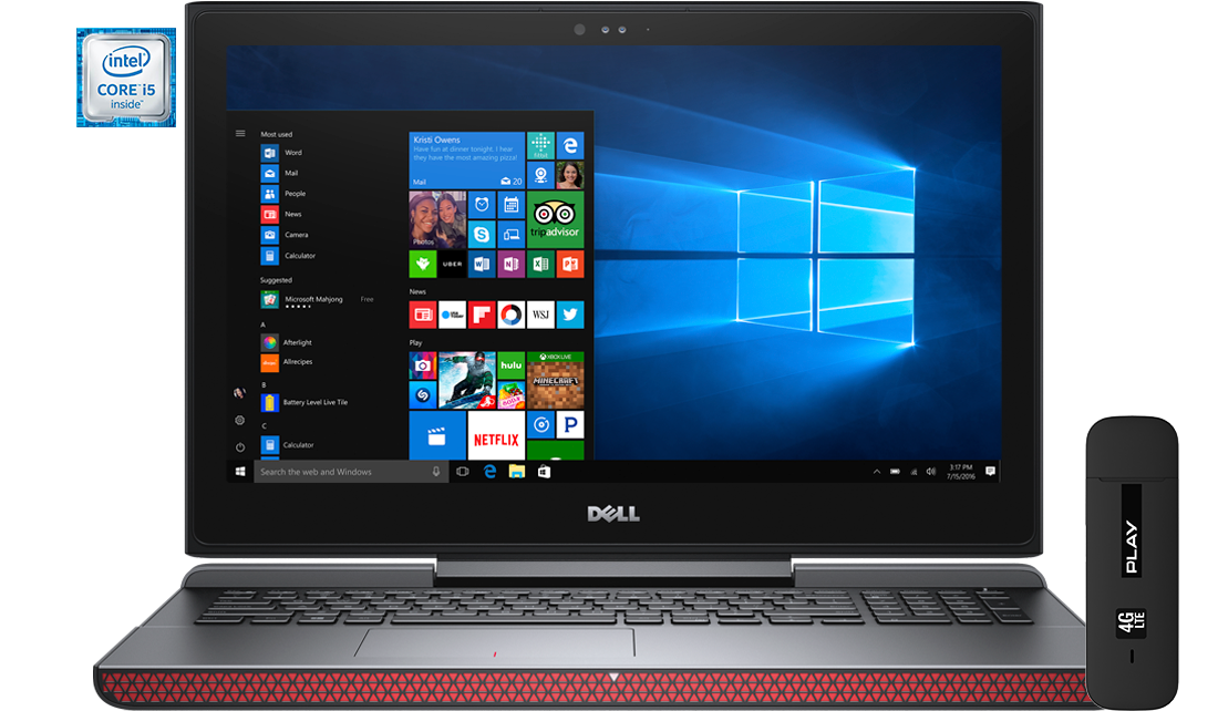 DELL Inspiron 7566 + modem Play