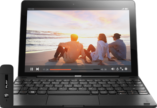 Lenovo Miix 300 + Huawei E3372