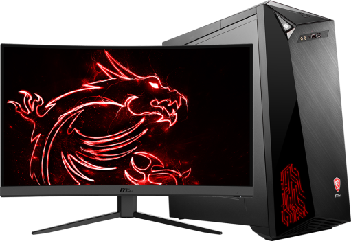 MSI INFINITE 9RB-677PL + Monitor MSI OPTIX G24C4