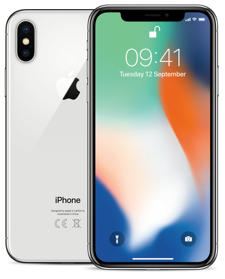 Apple iPhone X 64 GB + AirPods