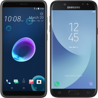 HTC Desire 12 i Samsung Galaxy j5 (2017)