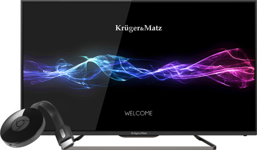 Kruger&Matz Tele 50 + Chromecast