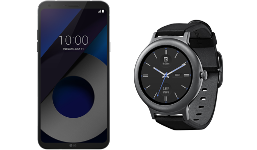 LG Q6 + Watch Style