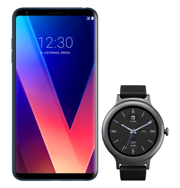 LG V30 + Watch Style