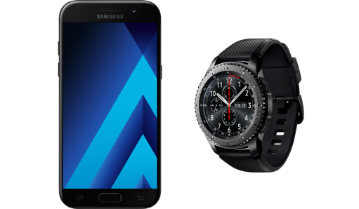 Samsung Galaxy A5 (2017) + Gear S3 Frontier
