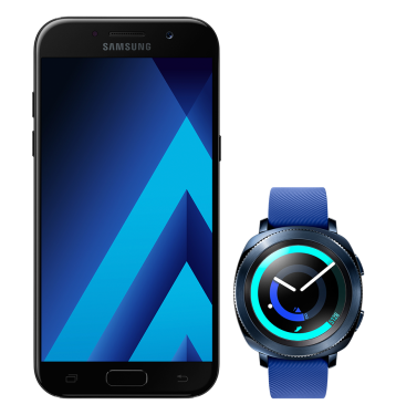 Samsung Galaxy A5 (2017) + Gear Sport