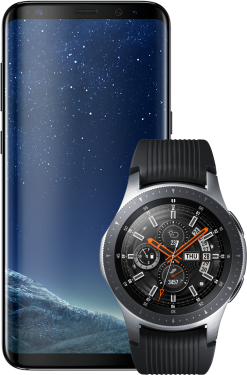 Samsung Galaxy S8 + Galaxy Watch 46mm