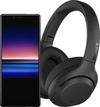 Sony Xperia 1+ słuchawki WH-XB900