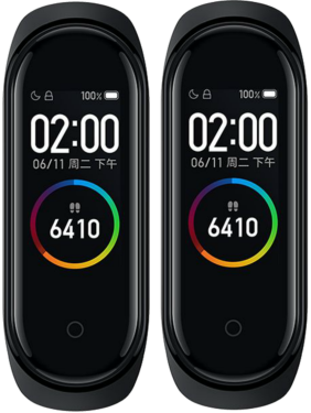 2 x Xiaomi Mi Band 4