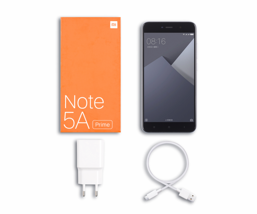 Xiaomi Redmi Note 5A Prime 32GB Xiomi Redmi Note 5A Prime zestaw OEM telefon Åadowarka kabel USB instrukcja