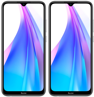 2 x Xiaomi Redmi Note 8T