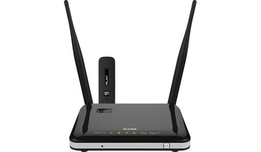 D-Link DWR 118 + modem Huawei E3372 LTE