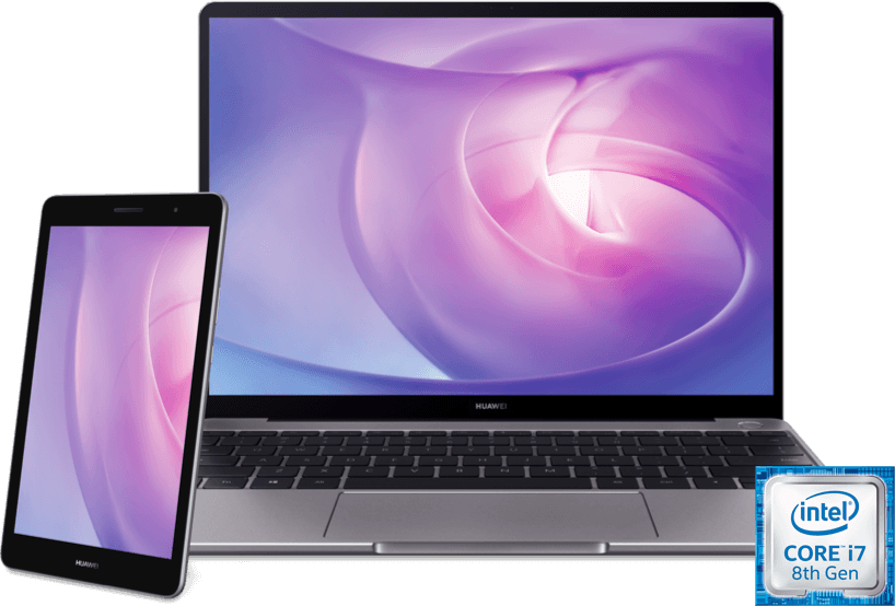 Huawei Matebook 13 + Huawei T3 8 LTE