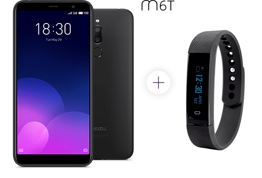 Telefon MEIZU M6T z opaską FitGo