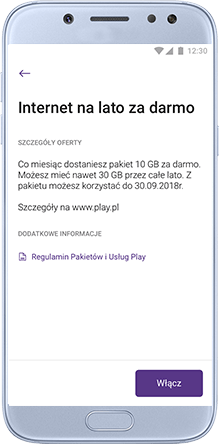 Ekran aplikacji drugi