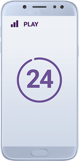 Aplikacja Play24 na smartfonie