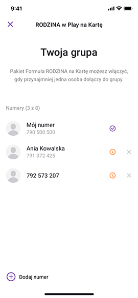 Ekran poczekaj na akceptację z aplikacji Play24