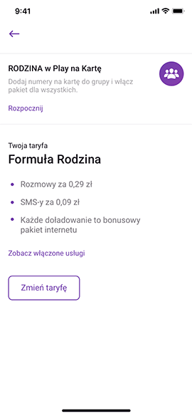 Ekran zaproś bliskich z aplikacji Play24