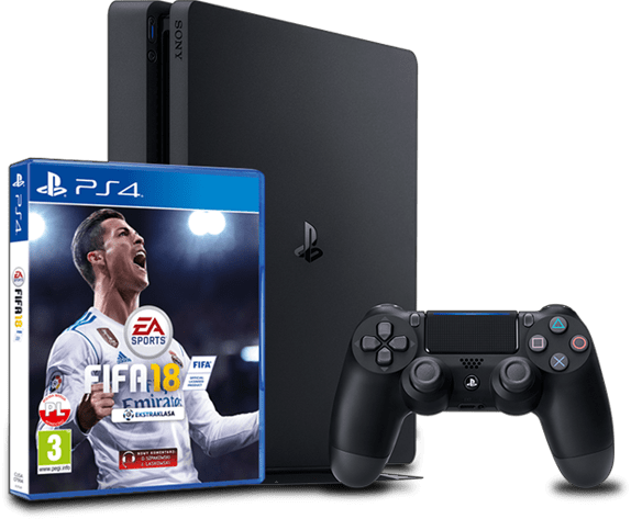 gra fifa 18 oraz playstation 4 plus z padem