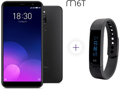 telefon Meizu M6T z opaską FitGo