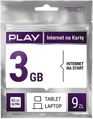 3 GB starter for start.