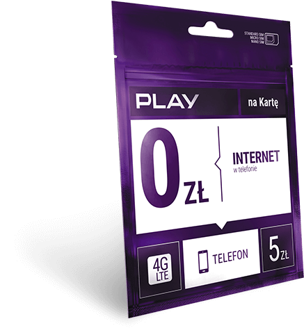 Play na kartę odnowa internet